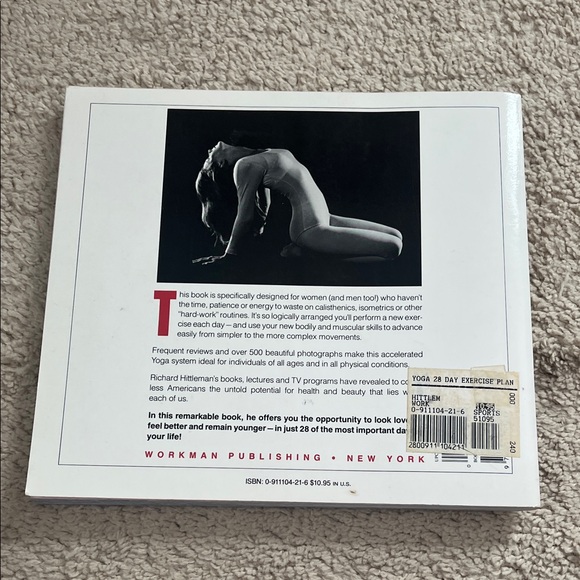 Yoga 28 Day Exercise Plan Book - Picture 2 of 4